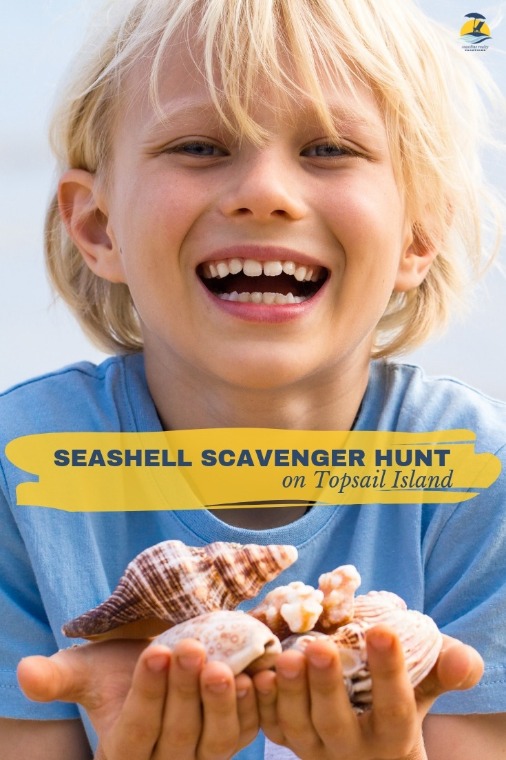 Seashell Scavenger Hunt on Topsail Island | Coastline Realty Vacations