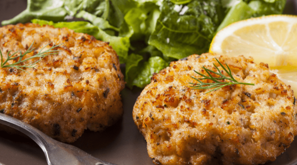 The Best Topsail Island Inspired Seafood Recipes crab cakes | coastline realty