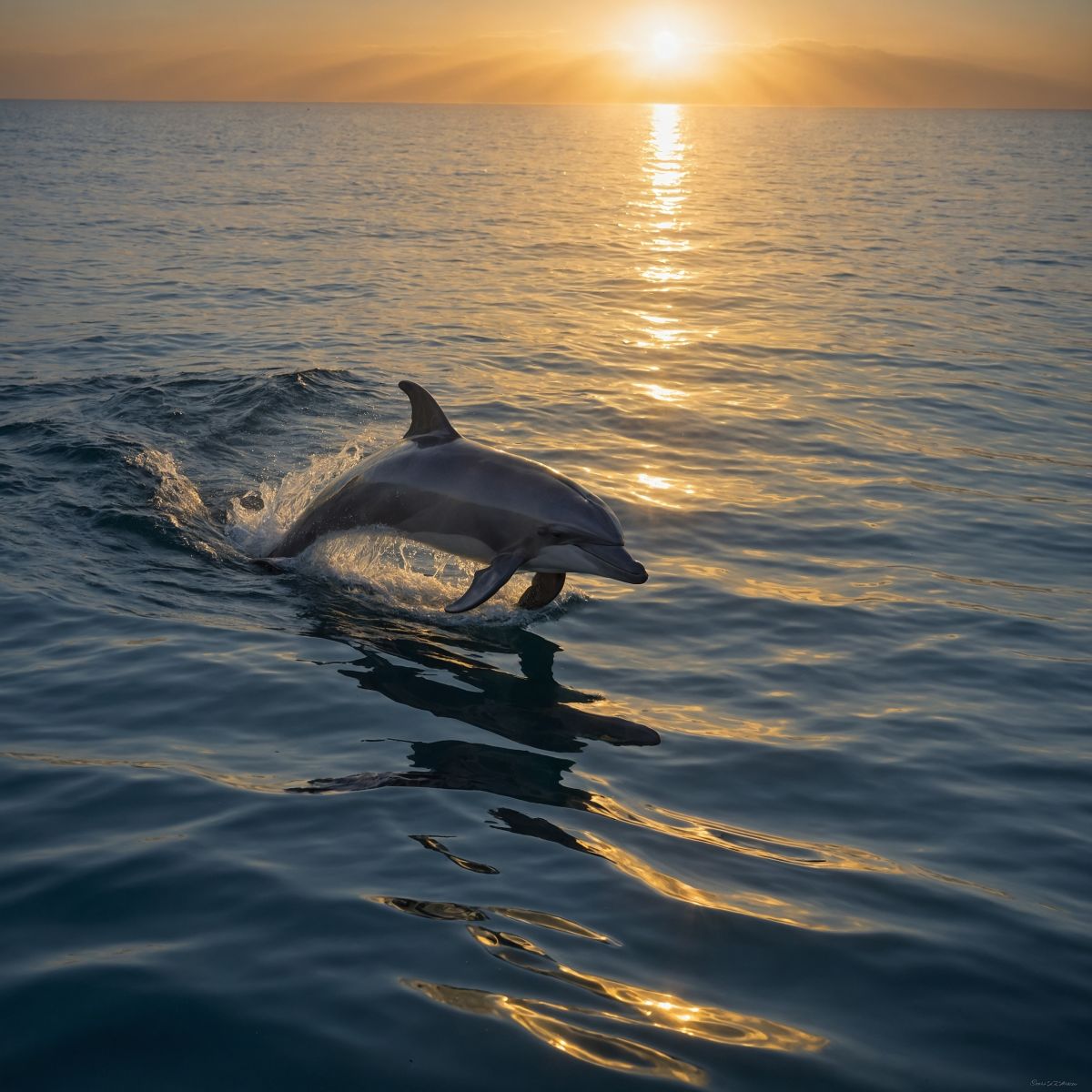 Dolphins on the Guld Coast of Florida